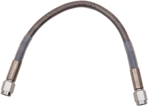Universal Brake Line Silver, Clear-coated
