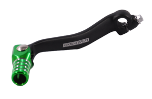 Kawasaki KX-F 450 '16–'20 Enduro Expert váltópedál, fekete/zöld, nordicamoto.ro