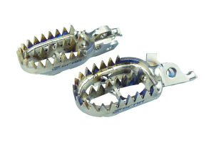 Titanium Footpegs Raw, 1, nordicamoto.ro