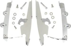 Fats/slim Windshield Trigger-lock Complete Mount Kit Chrome, 1, nordicamoto.ro