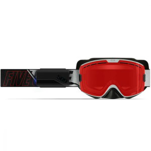 509 Kingpin XL Ignite Racing Red motoros síszemüveg