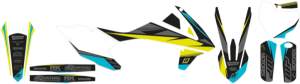 KTM 17–19 Blackbird Stealth grafikai készlet, nordicamoto.ro