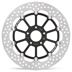 Halo sorozatú úszó rotor, fekete, rozsdamentes acél, 1, nordicamoto.ro