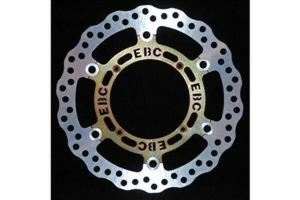 Oversized Supercross Contour Series Brake Rotor Gold, Silver, Stainless Steel, 1, nordicamoto.ro
