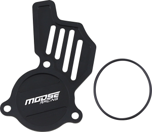 Machined Oil Pump Cover Black, 1, nordicamoto.ro