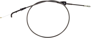 Black Pearl Braided Throttle/idle Cable For Victory Black