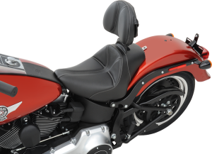 Dominator Drivers Backrest Black, 1, nordicamoto.ro