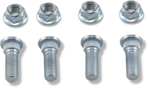 Wheel Stud/nut Kit Silver