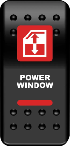 Rocker Switch Black 