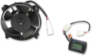Radiator Fan Kit Black, 1, nordicamoto.ro