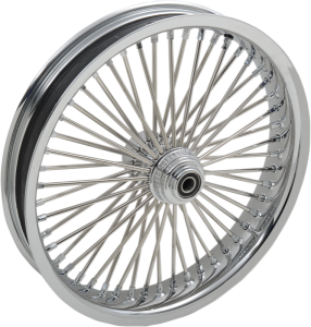 Front Wheel 50 Spoke Radial 23(r)x3.75(r) Chrome Sd Silver, 1, nordicamoto.ro