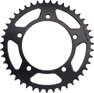 JT SPROCKETS Acél hátsó lánckerék, fekete 