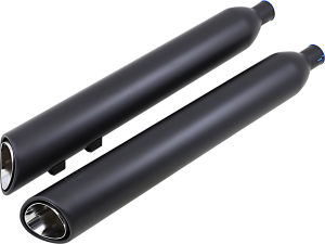 909 Twins Slip-on Muffler Black