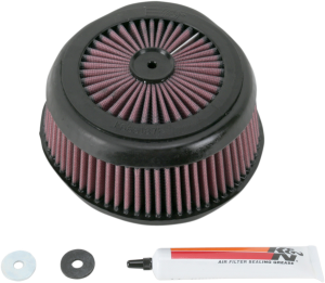 Xstream Series Motocross High-flow Air Filter Black, Red
