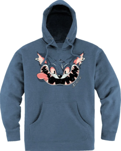 ICON Nine Lives Hoodie Blue  2XL, 1, nordicamoto.ro