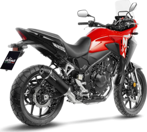 LeoVince LV One Evo Black Edition csúszós kipufogórendszer a Honda NX500-hoz, 3, nordicamoto.ro