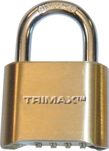 Resettable Combination Padlock Brass, 1, nordicamoto.ro