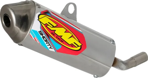 Powercore 2 Shorty, kipufogócső, természetes színű, 1, nordicamoto.ro