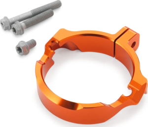 Kipufogóperem-védő KTM/Husq/GG 2-ütemű 250/300 2024-es modellekhez – narancssárga, 1, nordicamoto.ro
