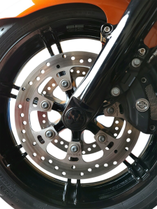 Flush-mount Front Axle Black, 2, nordicamoto.ro