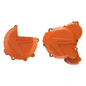 Védőburkolat-készlet a tengelykapcsoló-burkolathoz, gyújtásburkolathoz és vízszivattyúhoz KTM/Husqvarna 250/300 TPI 17–23 modellekhez, 1, nordicamoto.ro