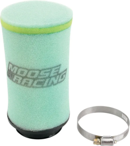 MOOSE RACING precíziós, előolajozott légszűrő, zöld 