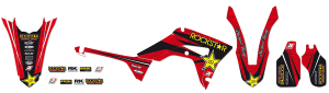 Rockstar Graphic Kits Red, Black