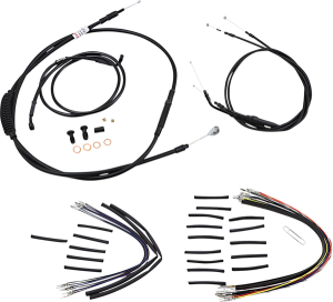 Jail Bar Cable Kit Black