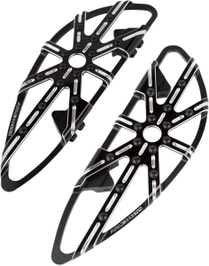 Adjustable Driver Floorboards Silver