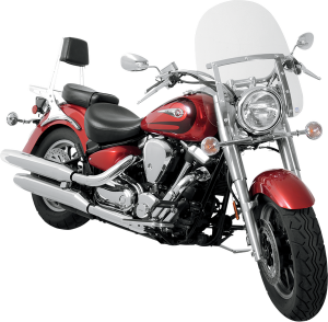 Memphis Slim Windshield Gray, 1, nordicamoto.ro