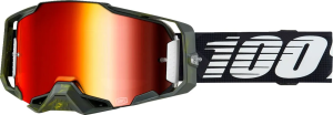 Ochelari 100% Armega Green - Red Mirror