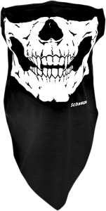 Stretch Skull Half-face Mask Black, 2, nordicamoto.ro
