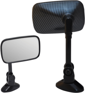 Mini Fairing Mount Mirror Black, 1, nordicamoto.ro