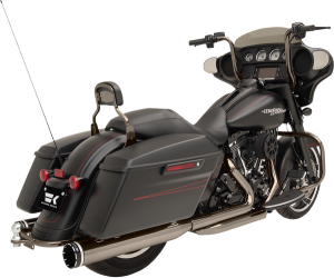 2:2 Dominator Exhaust System Black, 1, nordicamoto.ro