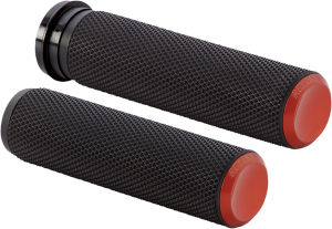 Fusion Knurled Grips Orange