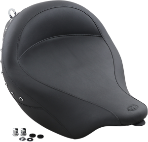 Studded Super Wide Solo Seat Black, 2, nordicamoto.ro