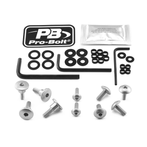 Fairing Bolt Kit For Kawasaki Silver