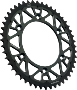 JT SPROCKETS Twinstar hátsó lánckerék, grafit színű , nordicamoto.ro