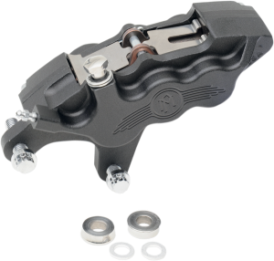 Six-piston Differential-bore Front Caliper Black, Matte, 1, nordicamoto.ro