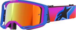 Alpinestars Vision 8 Corp szemüveg, kék/narancssárga/lila, EGY MÉRET, 5, nordicamoto.ro