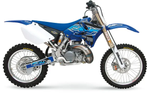 Rezonator FMF Racing Fatty Pipe nyersacél Yamaha YZ 250 '99–'23