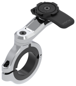 Quad Lock PRO telefon tartó – króm, nagy méretű, nordicamoto.ro