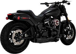 Hi-output 2:1 Exhaust System Matte Black, 2, nordicamoto.ro