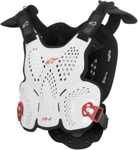 Alpinestar A-1 fehér-fekete-piros motoros ruházat, M/L méret, 1, nordicamoto.ro