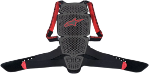 Alpinestars Nucleon KR-Cell hátsó védőelem, füstös/fekete/piros