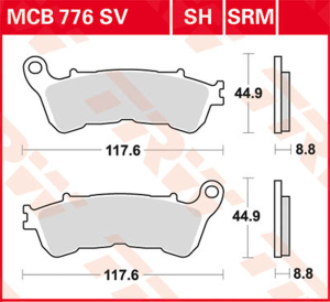 All Round Ceramic Brake Pads