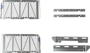 MOOSE RACING Billet Radiator Guards Aluminum, 1, nordicamoto.ro