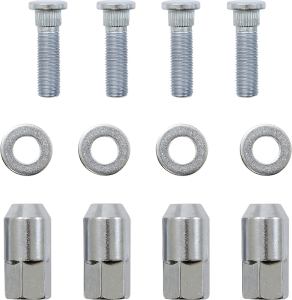 Wheel Stud/nut Kit Silver