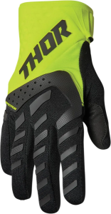 Mănuși copii Thor Spectrum Acid Yellow/Black M, 3, nordicamoto.ro