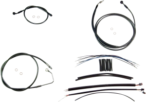 Black Pearl Upper Handlebar Installation Kit Black, 2, nordicamoto.ro